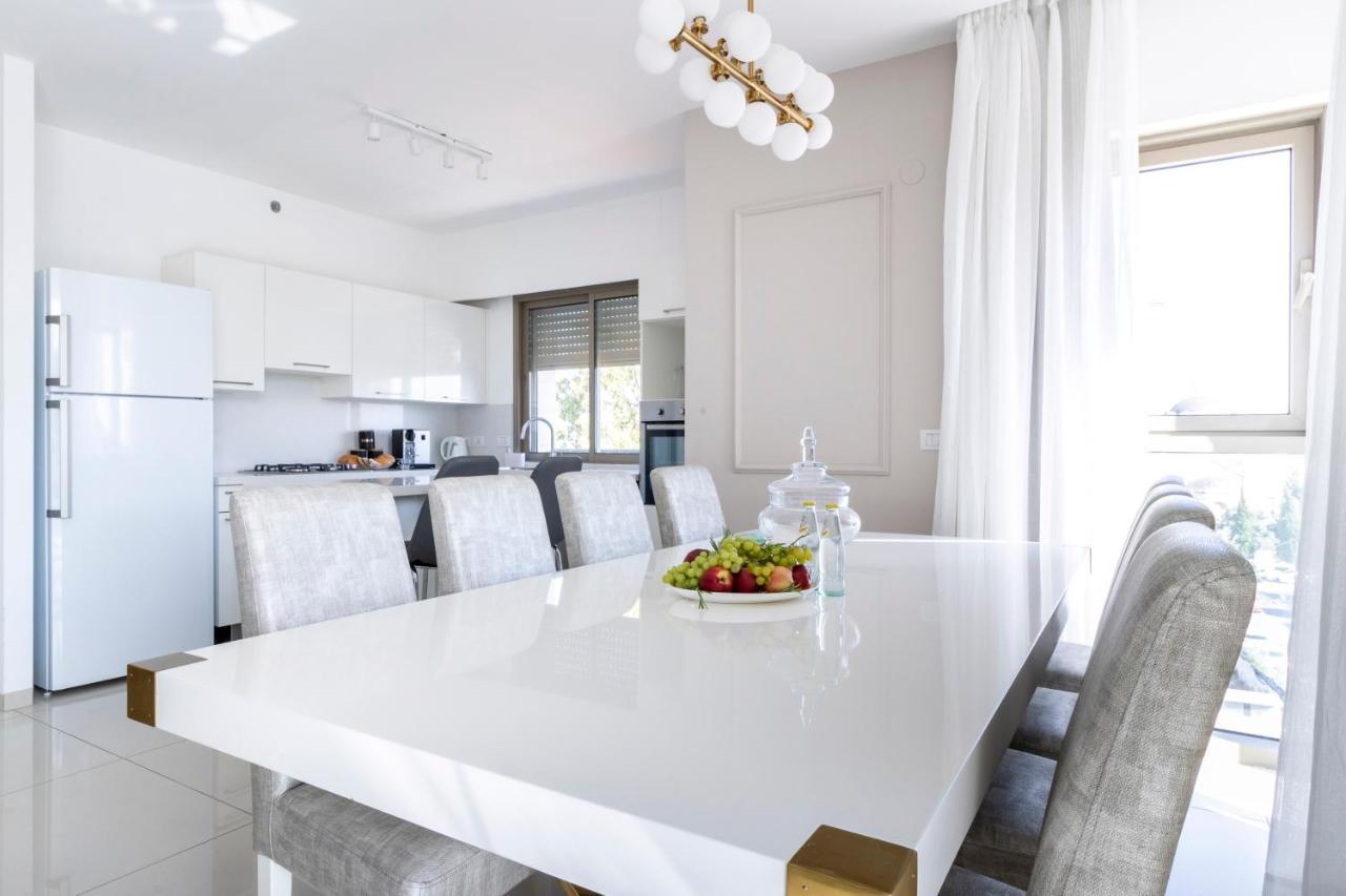 Luxury Three-Bedroom/Terrace Over Old City View 耶路撒冷 外观 照片